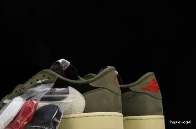 Hyperoad Jordan Air Travis Scott OLIVE OG BLACK x Low 1 0703